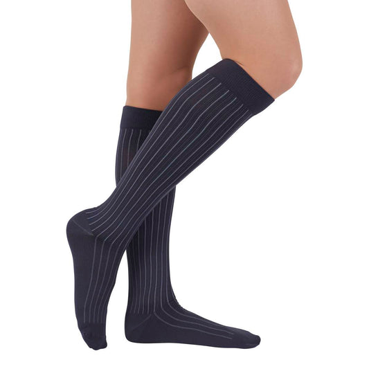 Rejuva Freedom Knee High Compression Socks, Gray