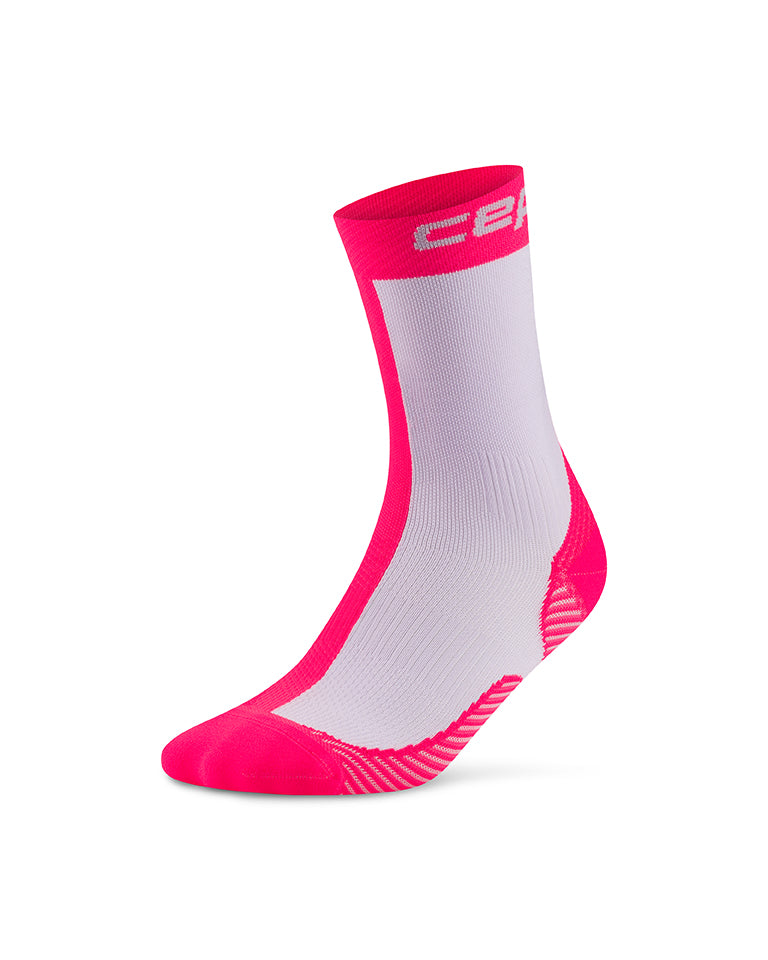 Run Edition Half & Half Socks, Mid-Cut