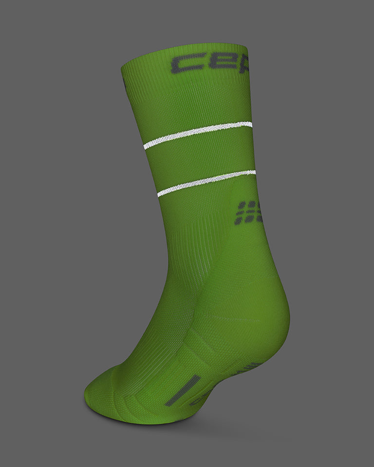 Pro Run Reflective Mid-Cut Socks