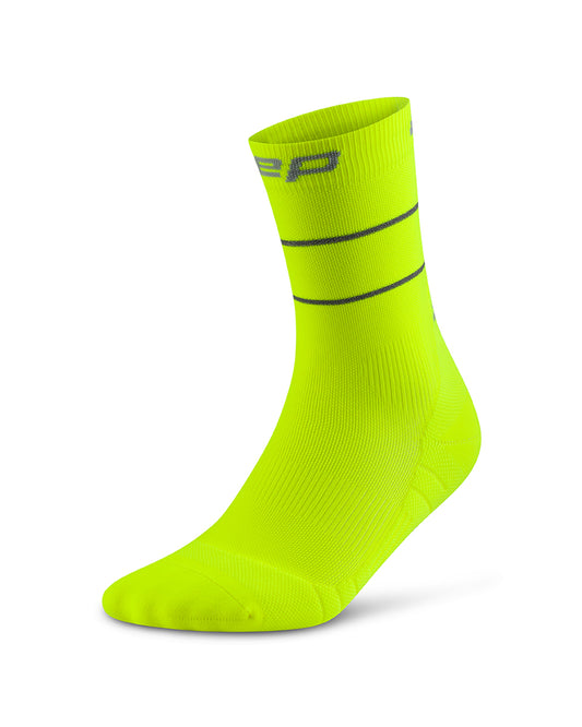 Pro Run Reflective Mid-Cut Socks