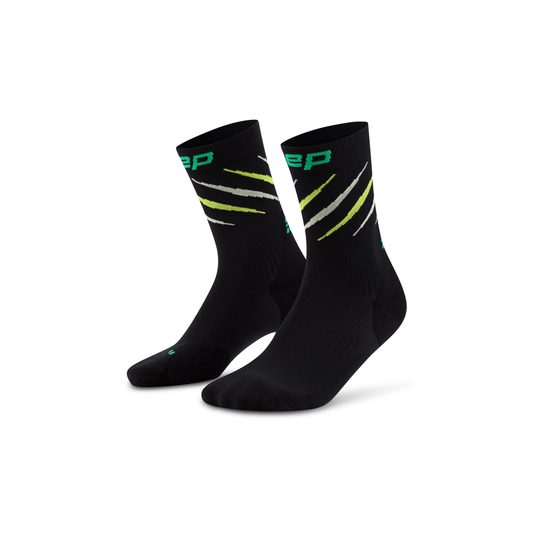 Core Run Claw Mid-Cut Socks, Unisex