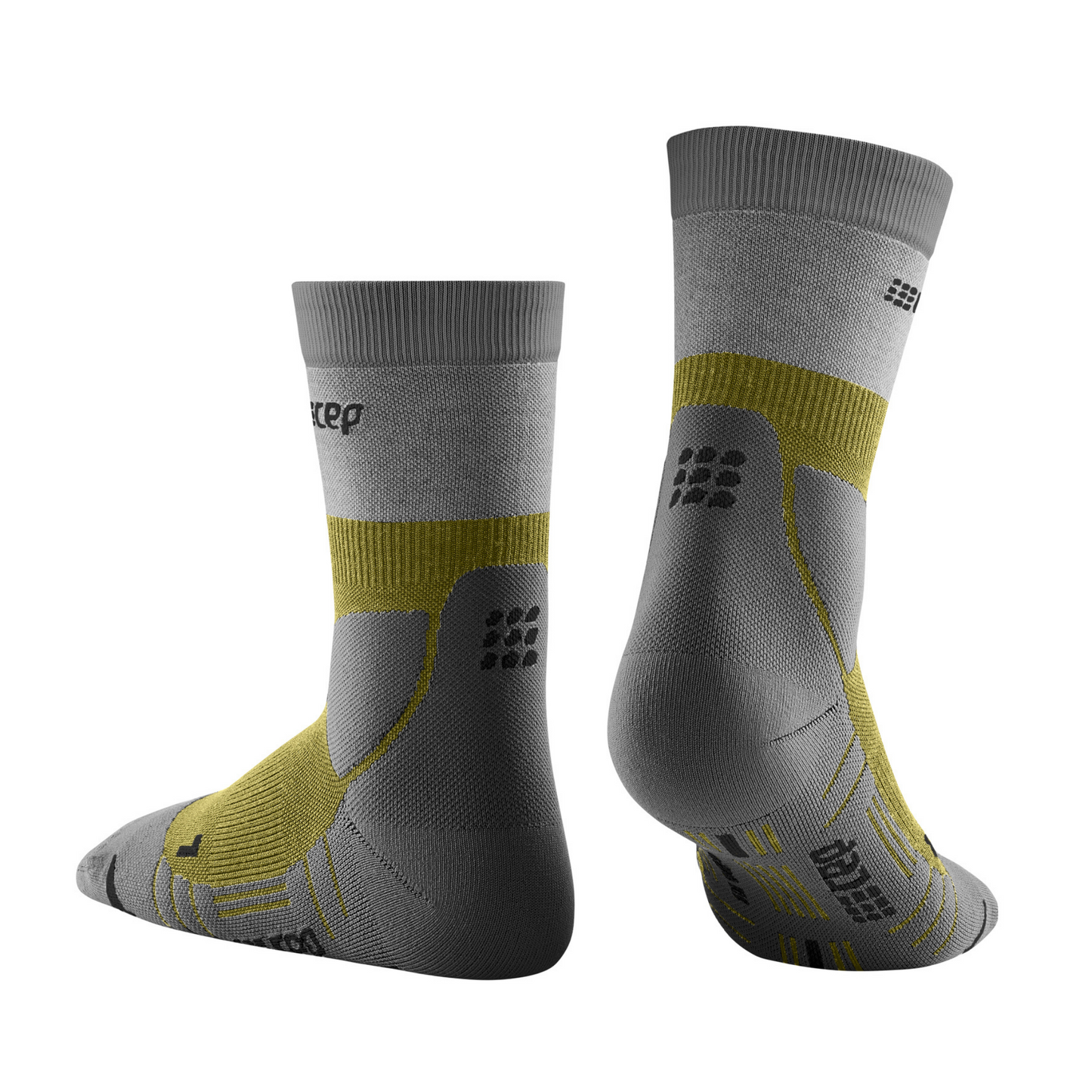 Hiking Light Merino Mid Cut Compression Socks for Women