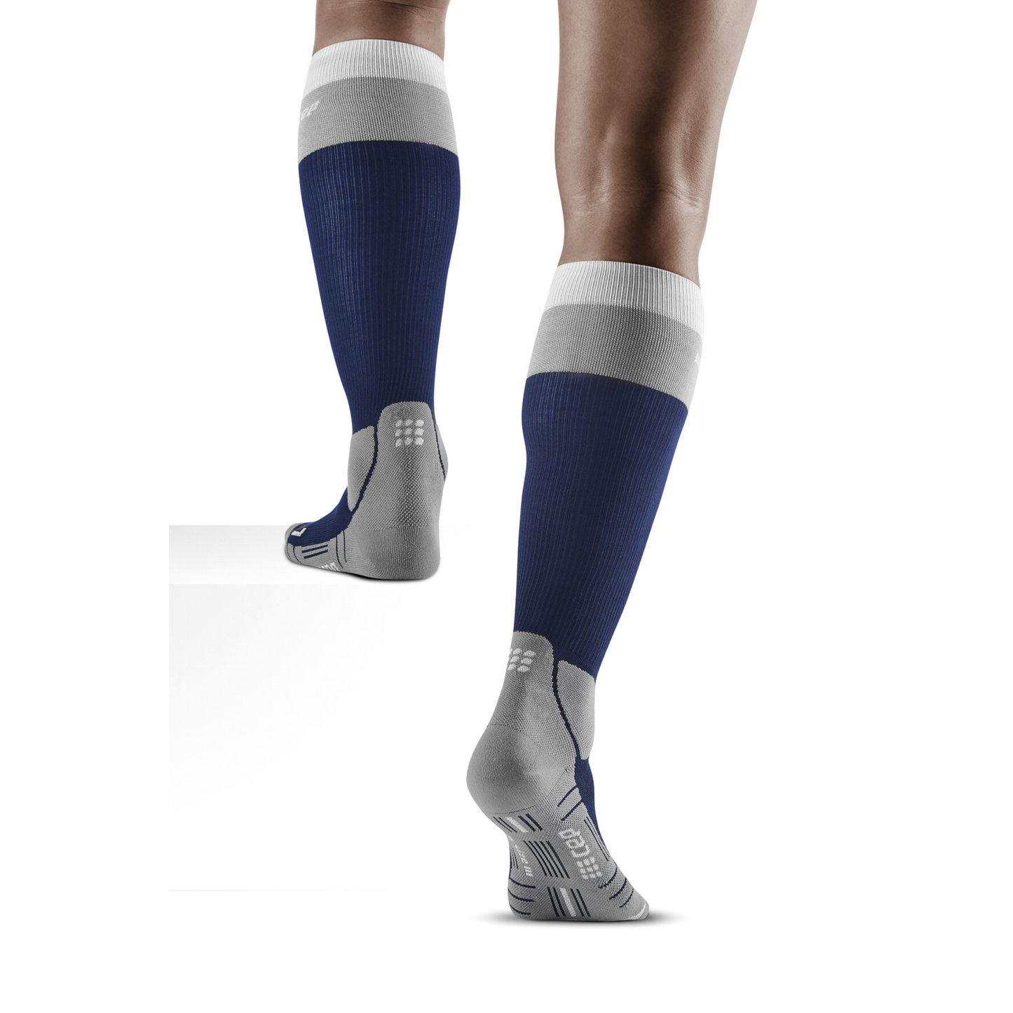 Hiking Light Merino Tall Compression Socks for Men