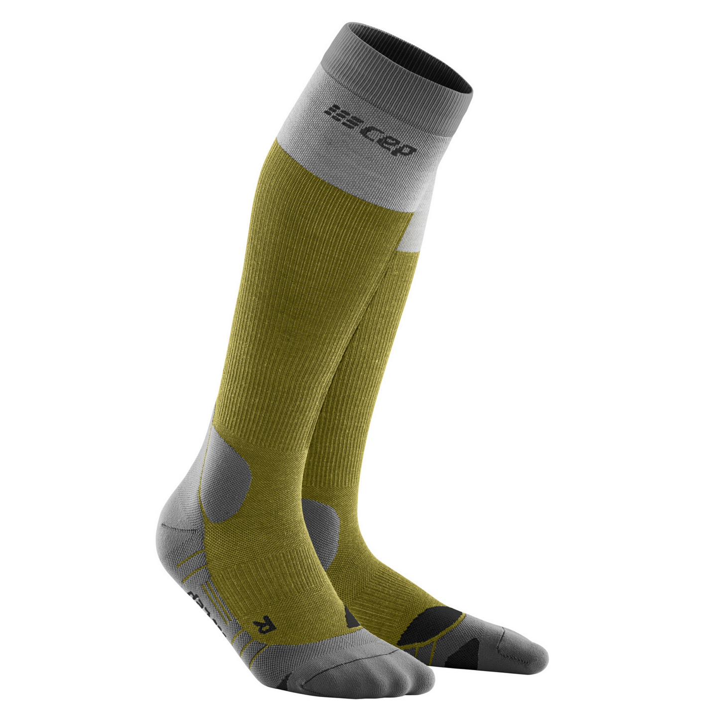 Hiking Light Merino Tall Compression Socks for Men