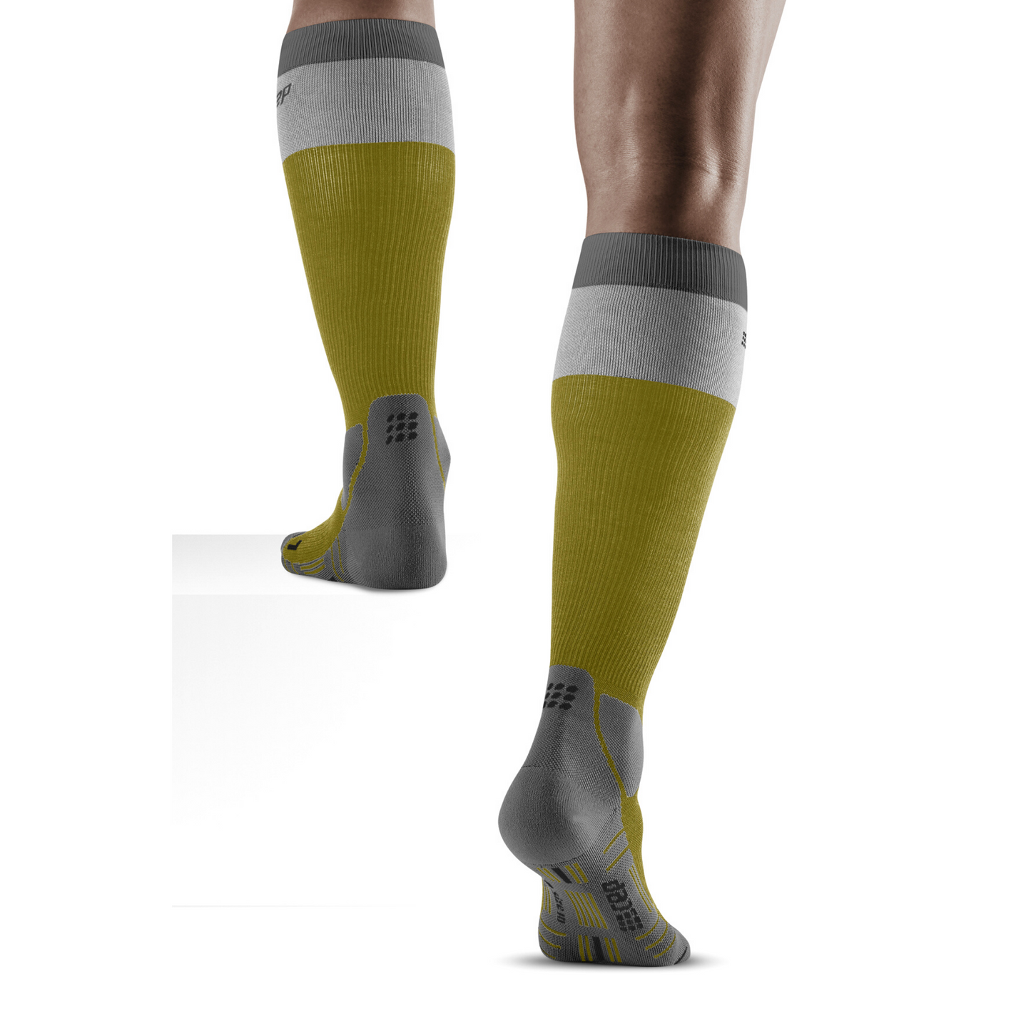 Hiking Light Merino Tall Compression Socks for Men