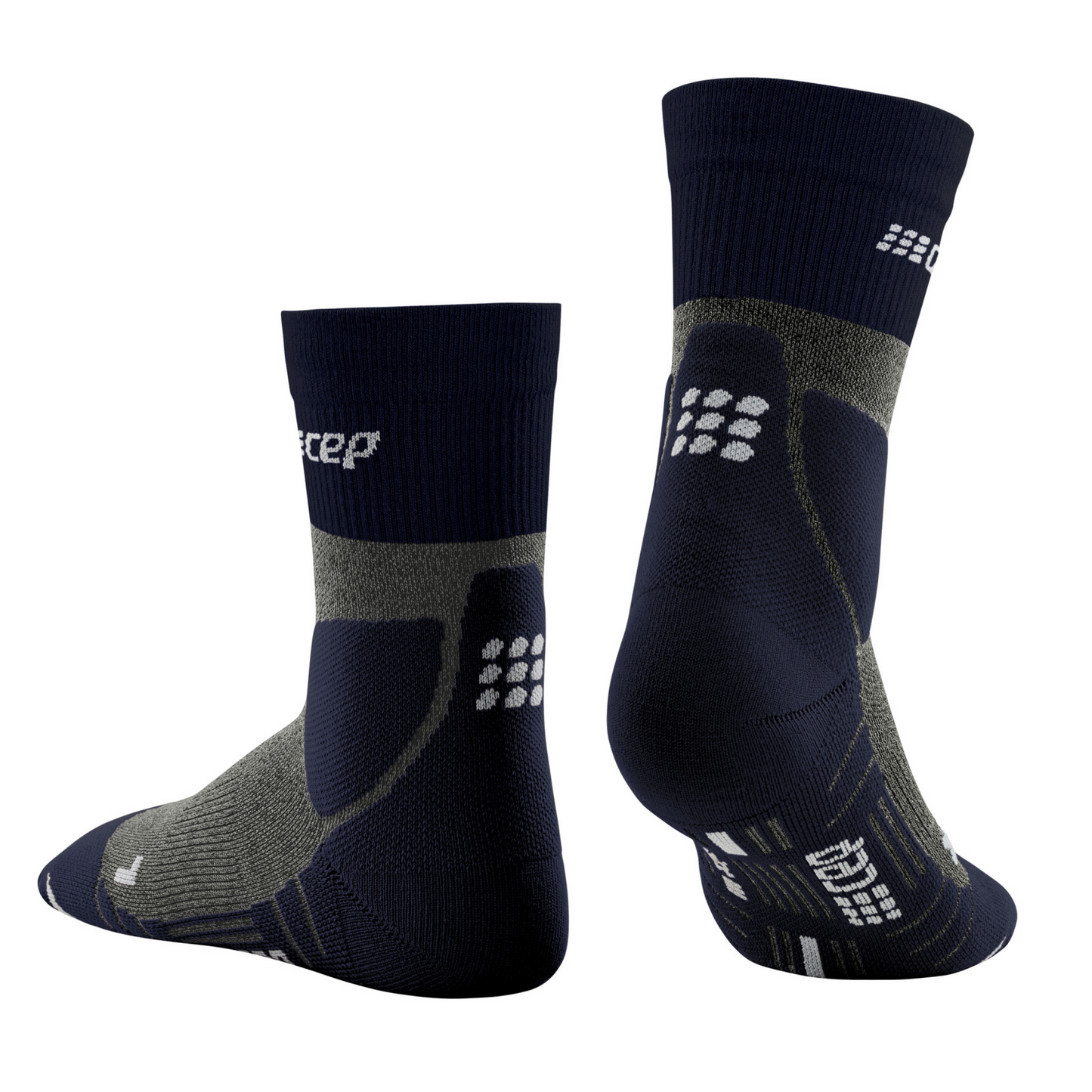 Hiking Merino Mid Cut Compression Socks for Women