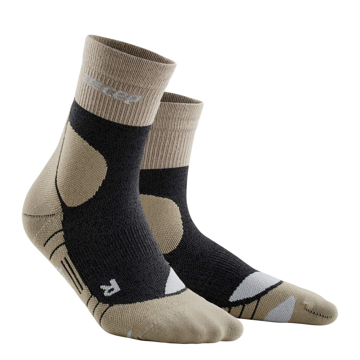 Hiking Merino Mid Cut Compression Socks for Men