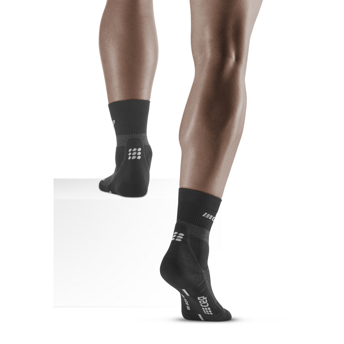 Hiking Merino Mid Cut Compression Socks for Men