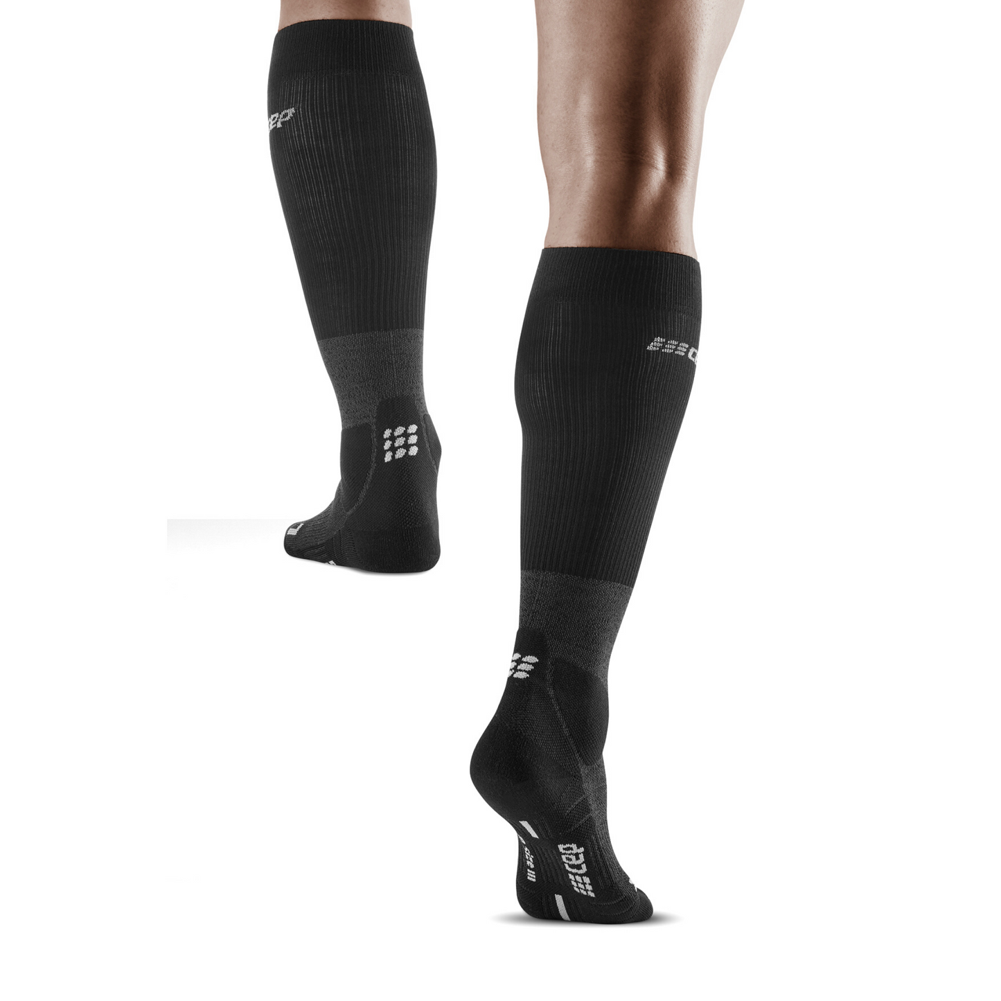 Hiking Merino Tall Compression Socks for Men