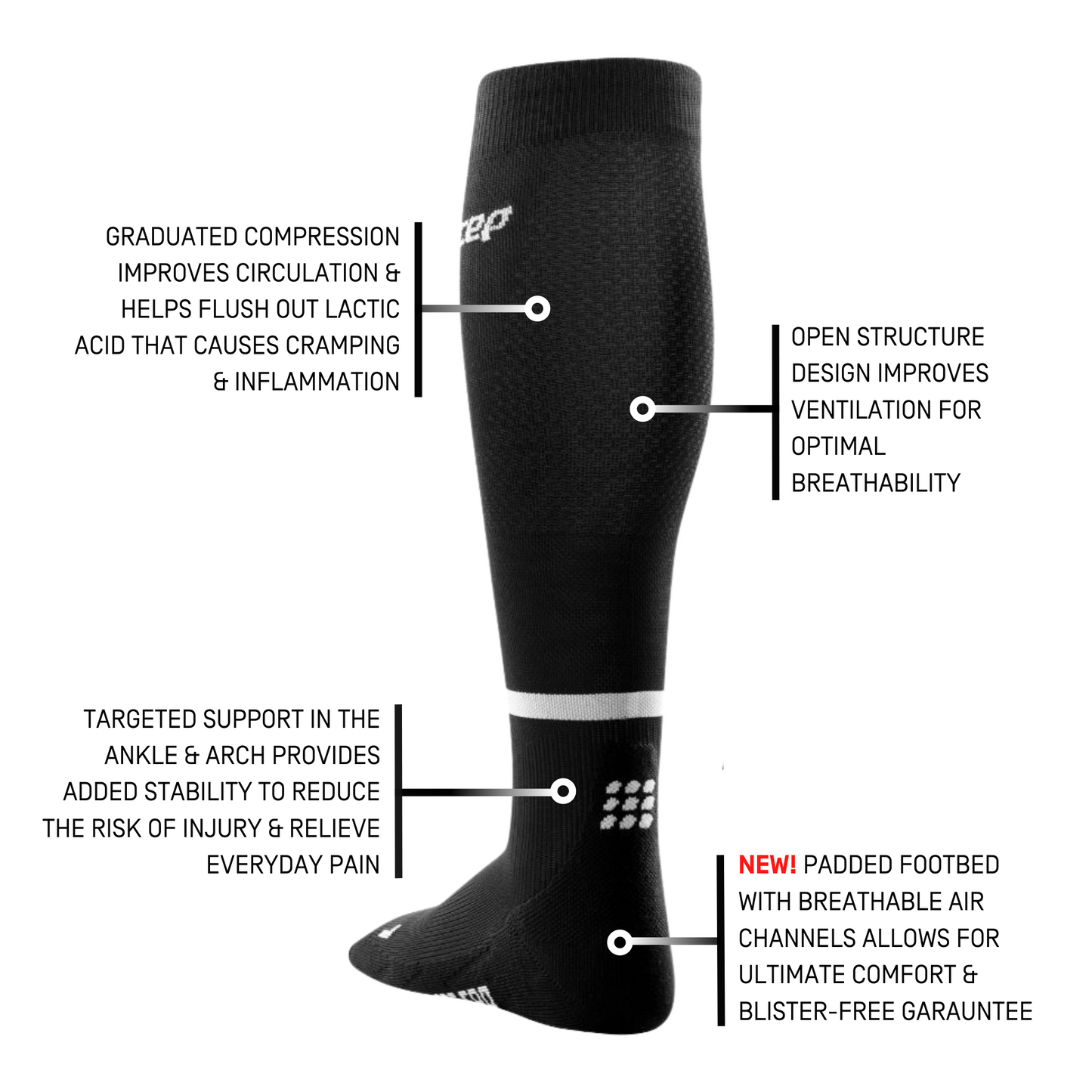 The Run Compression Tall Socks 4.0 for Women