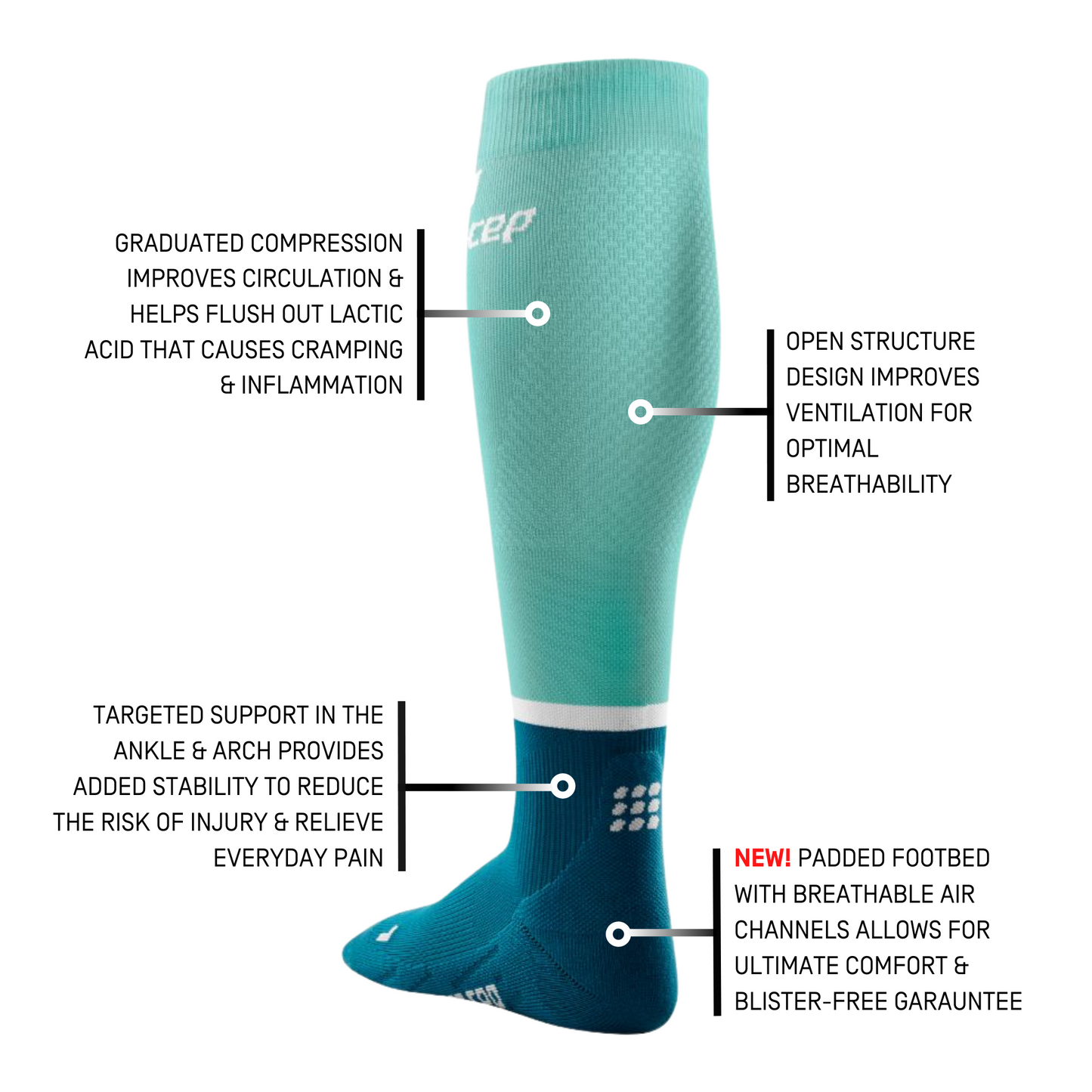 The Run Compression Tall Socks 4.0 for Women