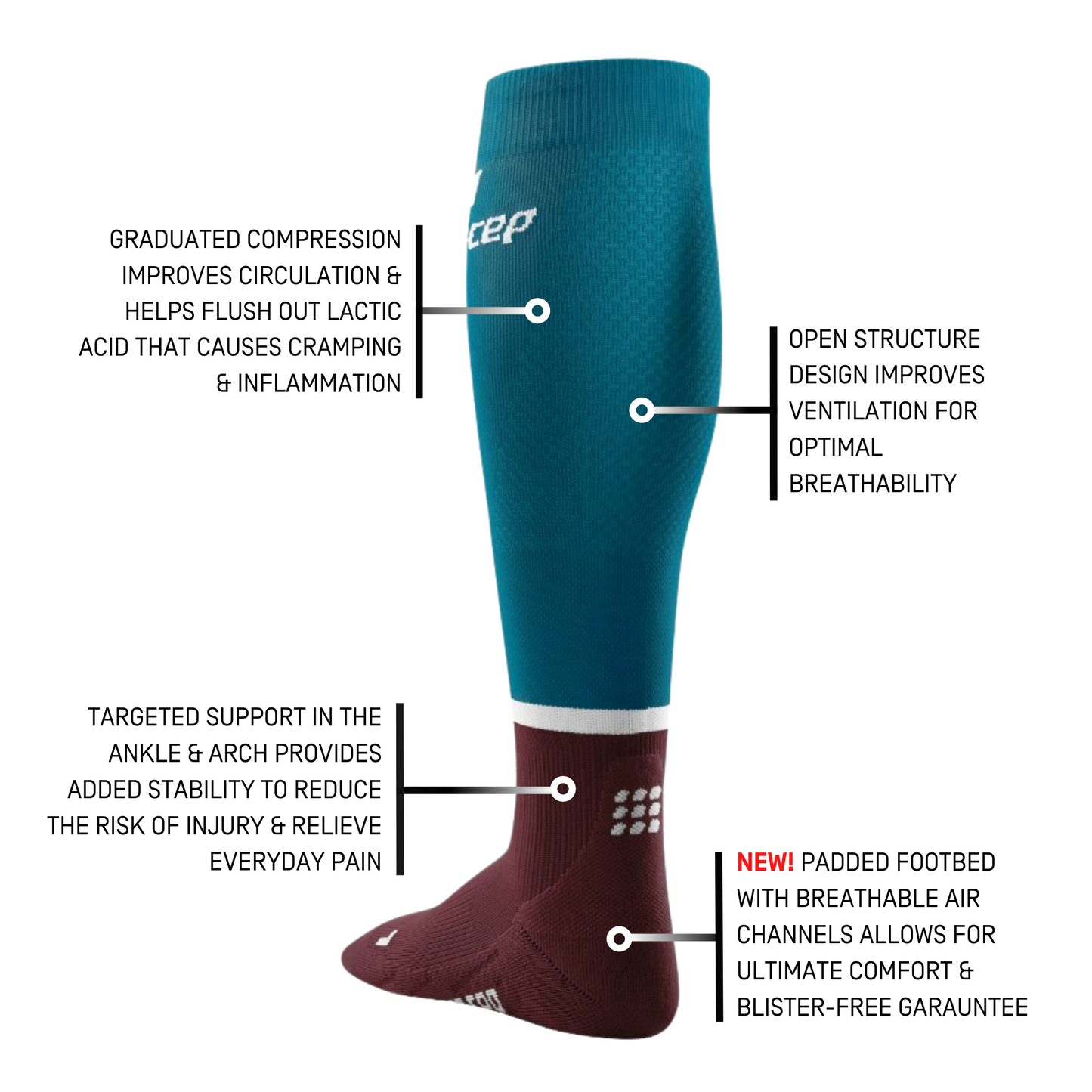 The Run Compression Tall Socks 4.0 for Women