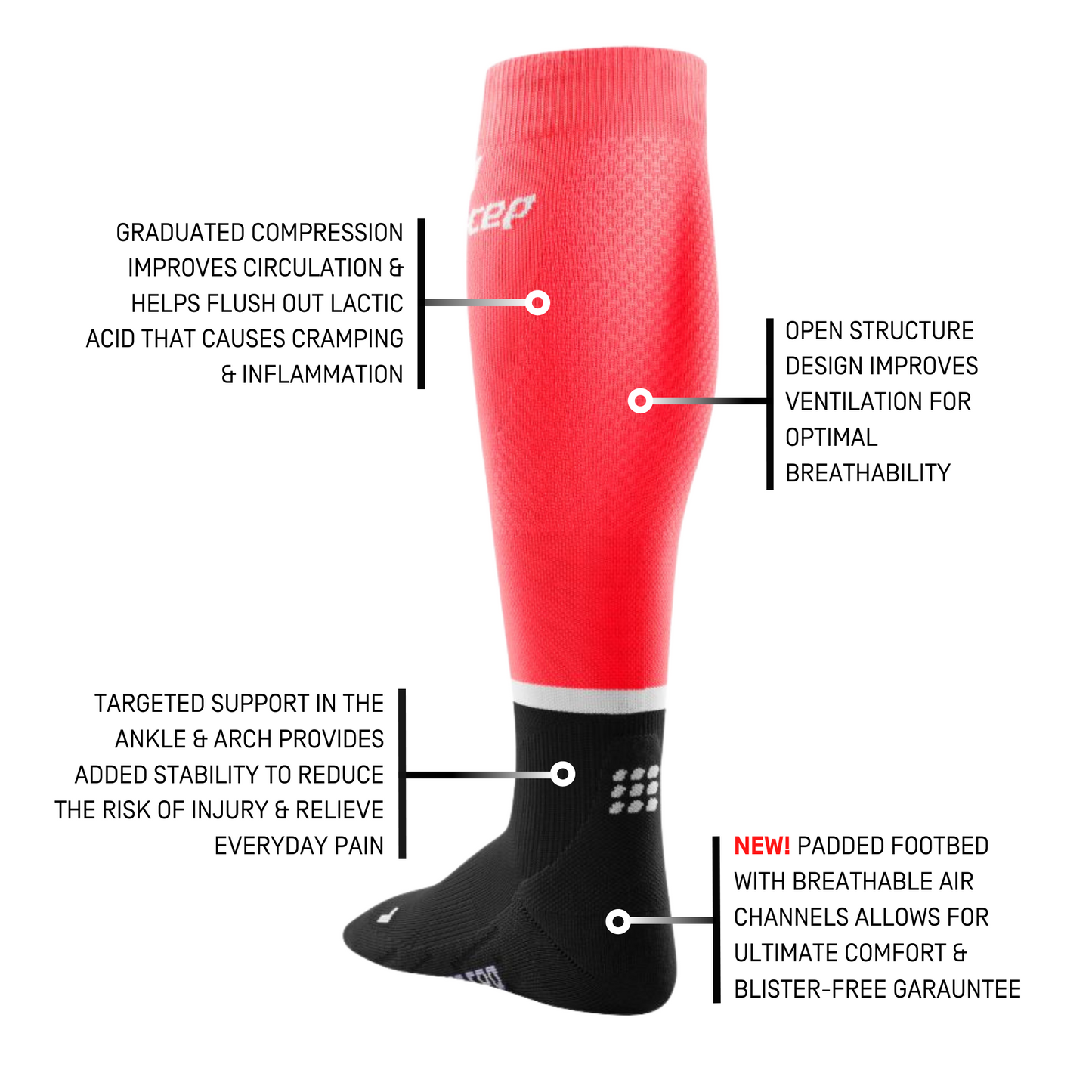 The Run Compression Tall Socks 4.0 for Women