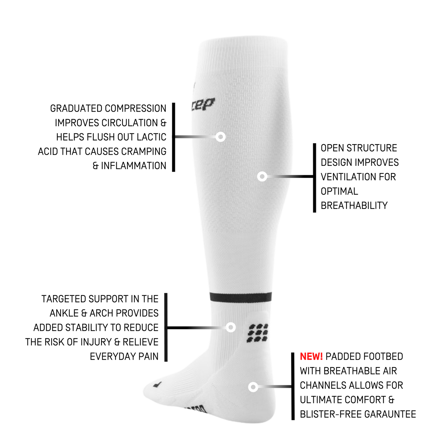 The Run Compression Tall Socks 4.0 for Men