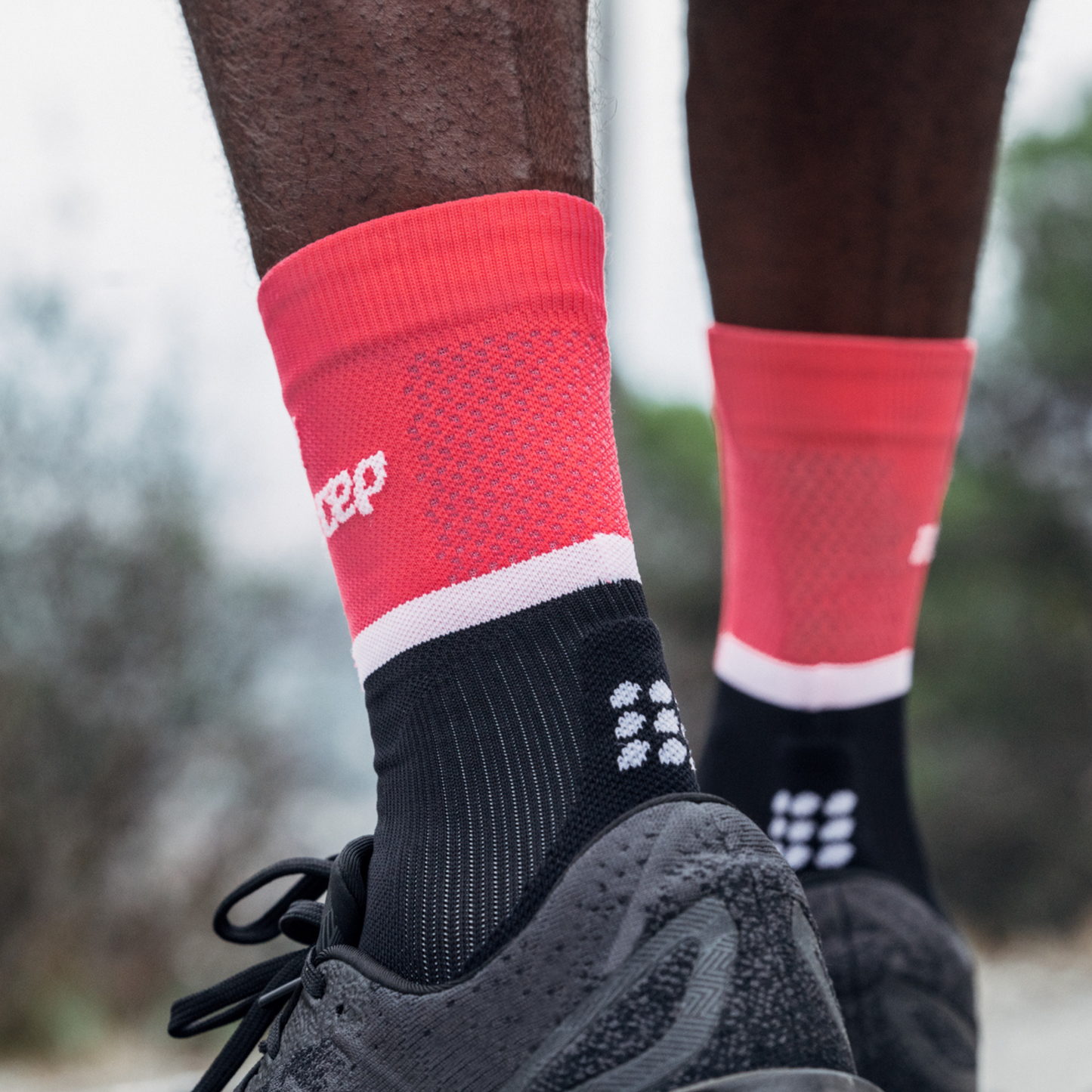 The Run Compression Mid Cut Socks 4.0 for Men