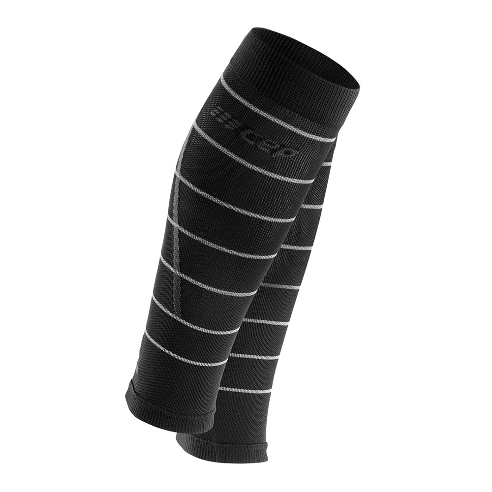 Reflective Compression Calf Sleeves for Men