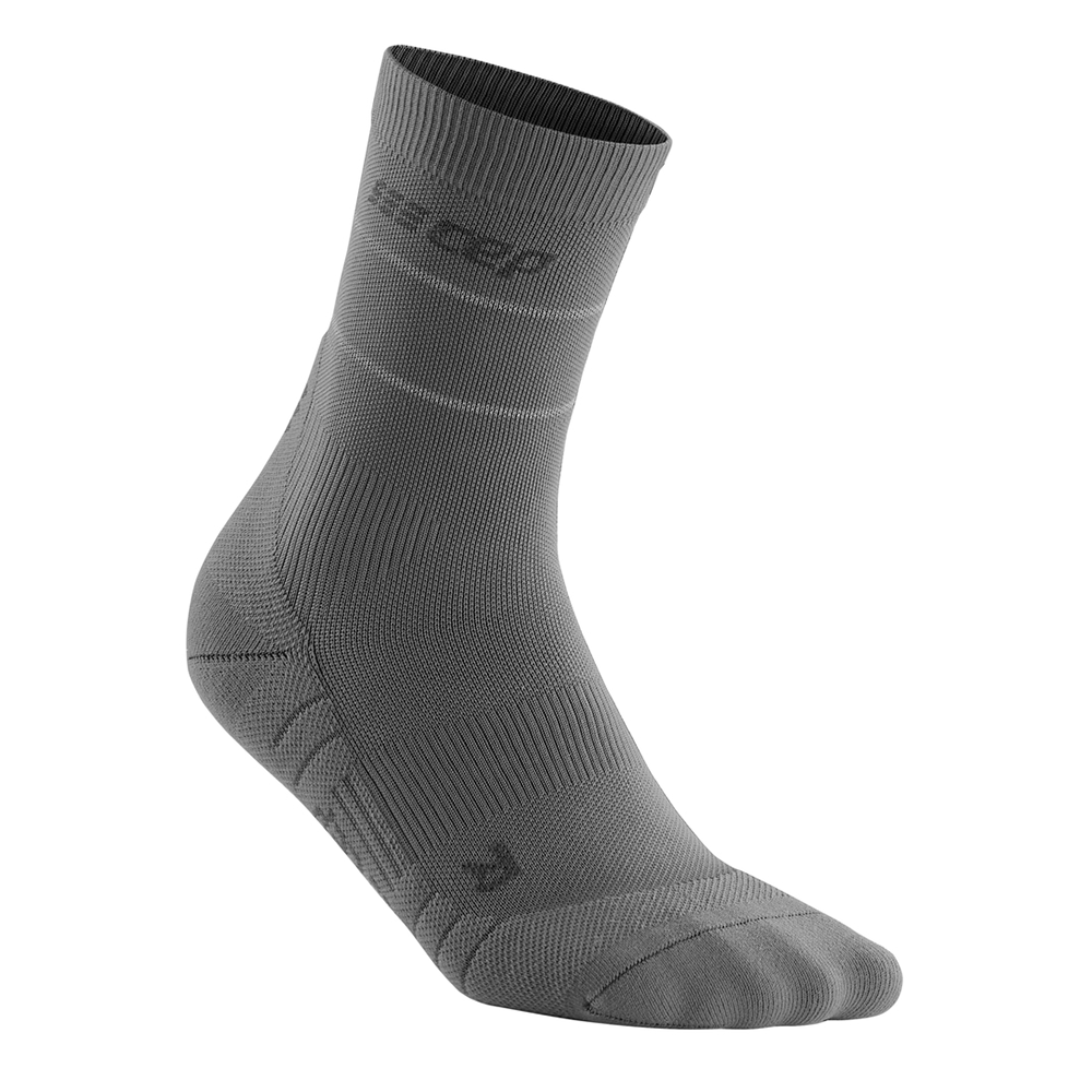 Reflective Mid Cut Compression Socks for Men