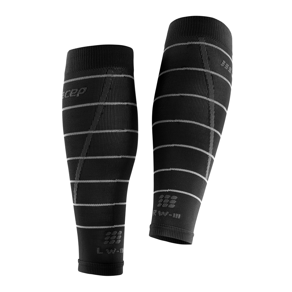 Reflective Compression Calf Sleeves for Men