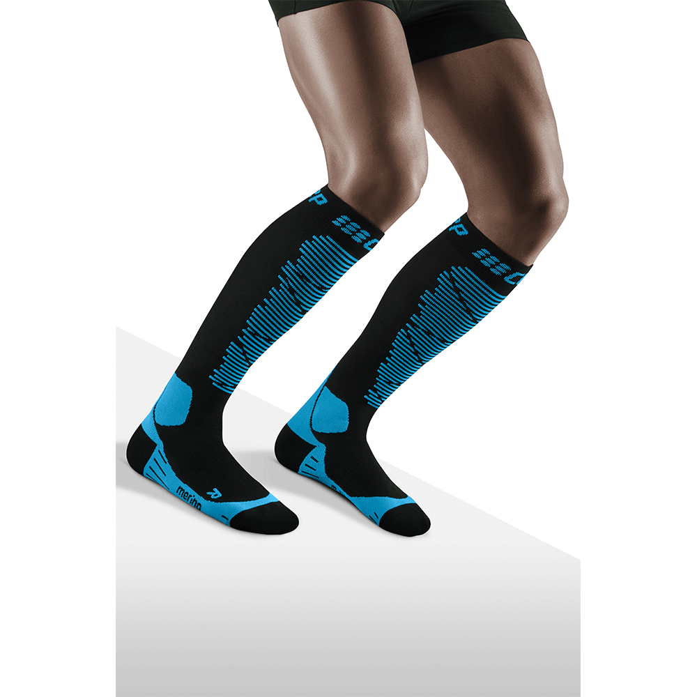 Ski Merino Tall Compression Socks for Men