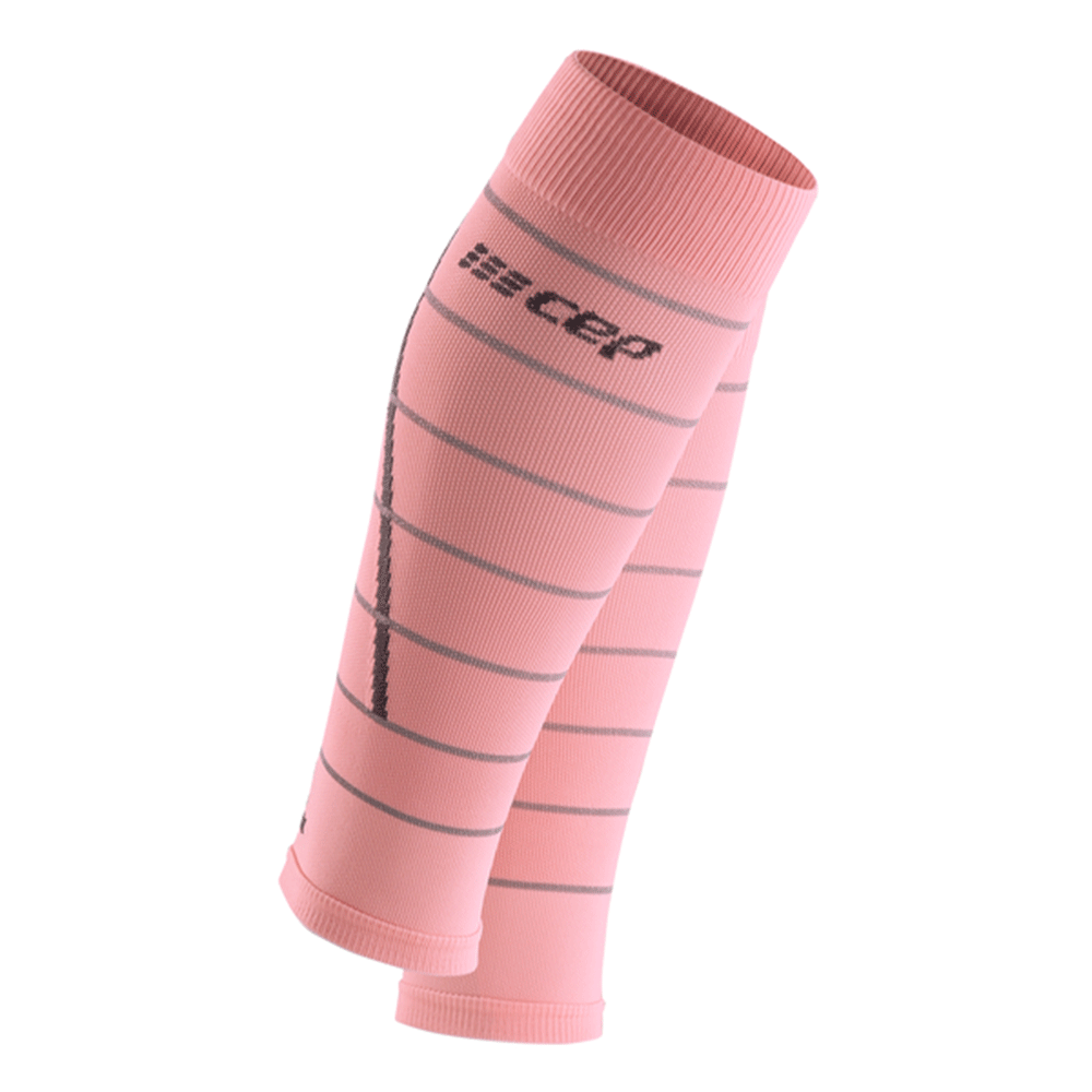 Reflective Compression Calf Sleeves for Women