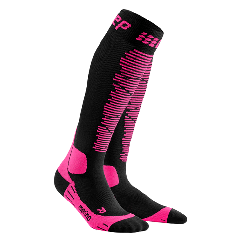 Ski Merino Tall Compression Socks for Women