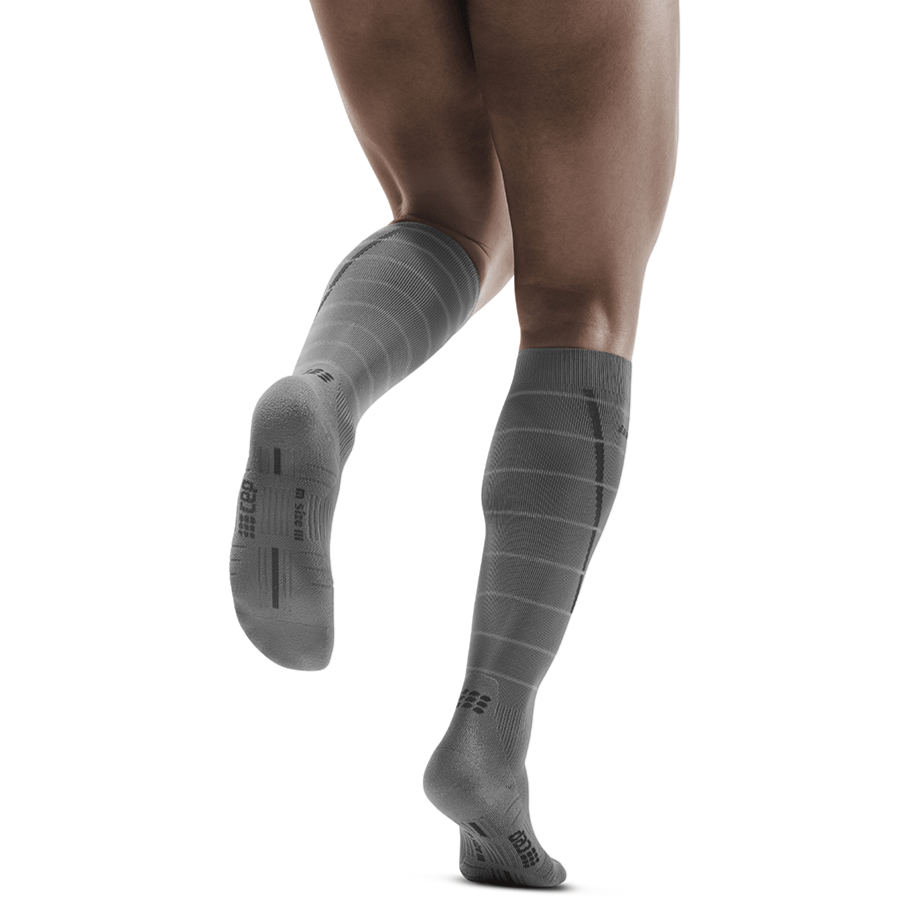 Reflective Tall Compression Socks for Men