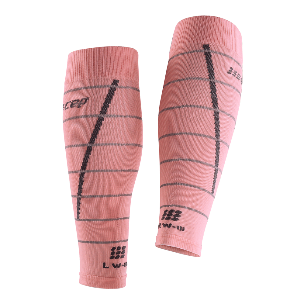 Reflective Compression Calf Sleeves for Women