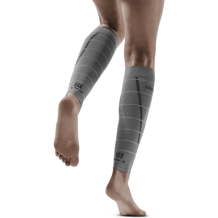 Reflective Compression Calf Sleeves for Women