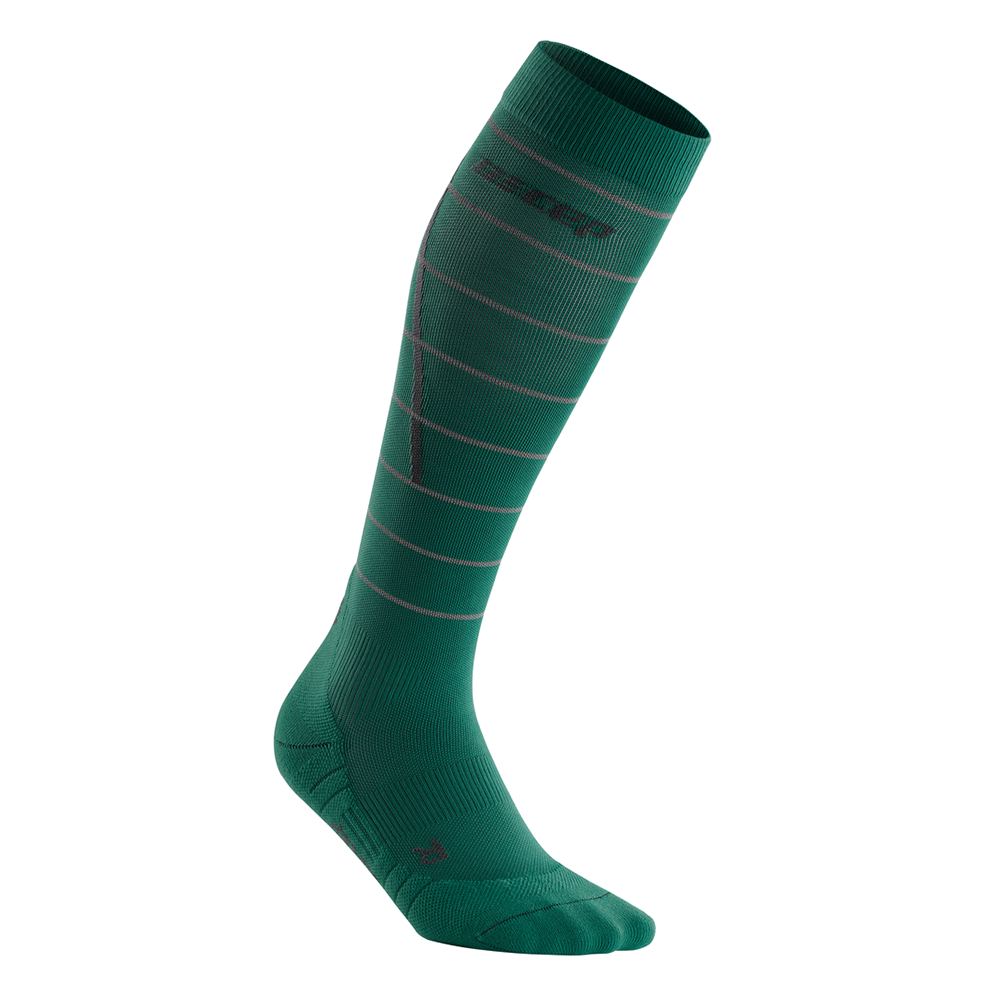 Reflective Tall Compression Socks for Women