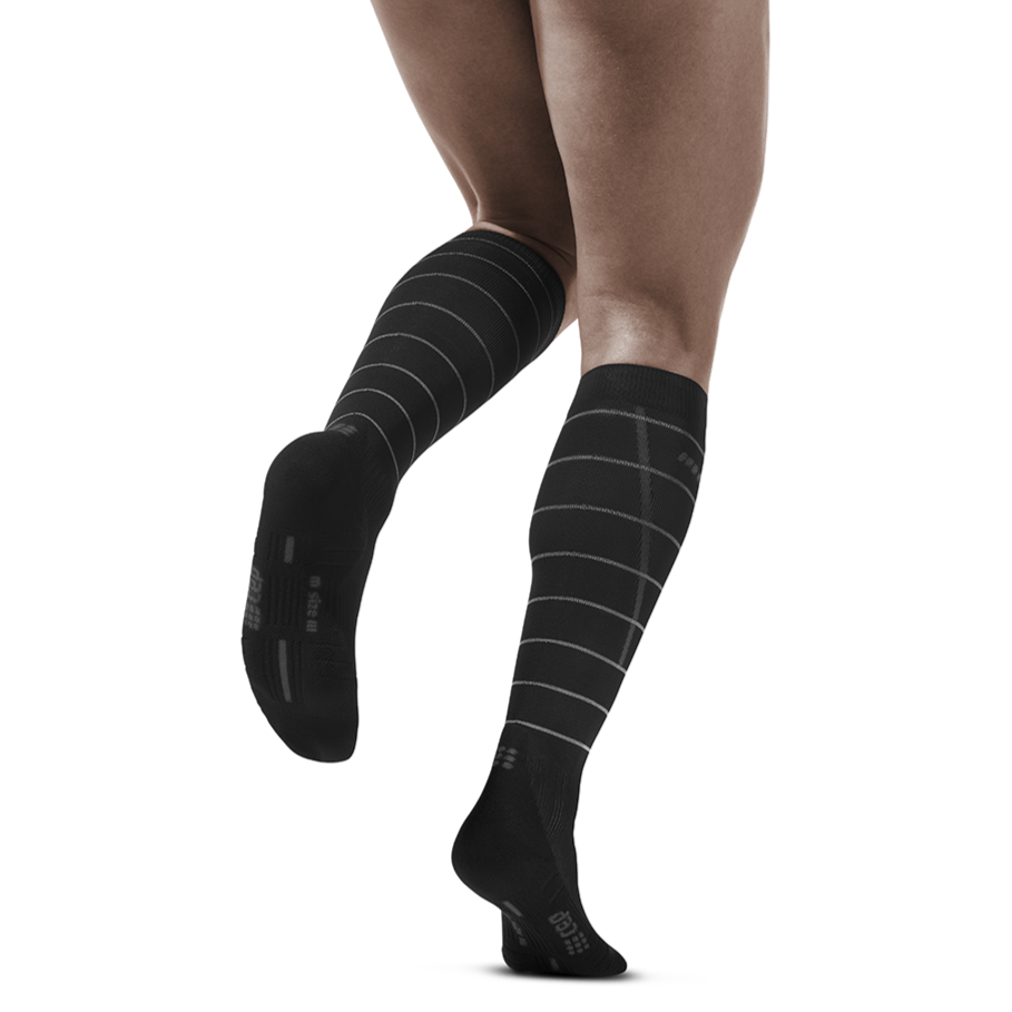 Reflective Tall Compression Socks for Men