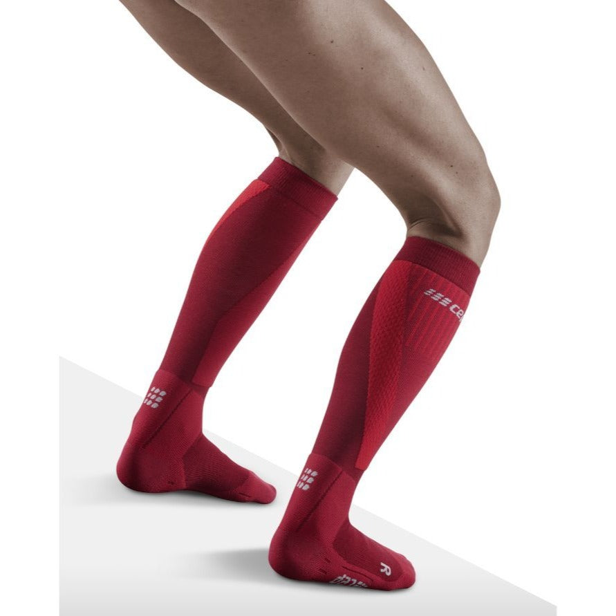 Ski Touring Tall Compression Socks for Women