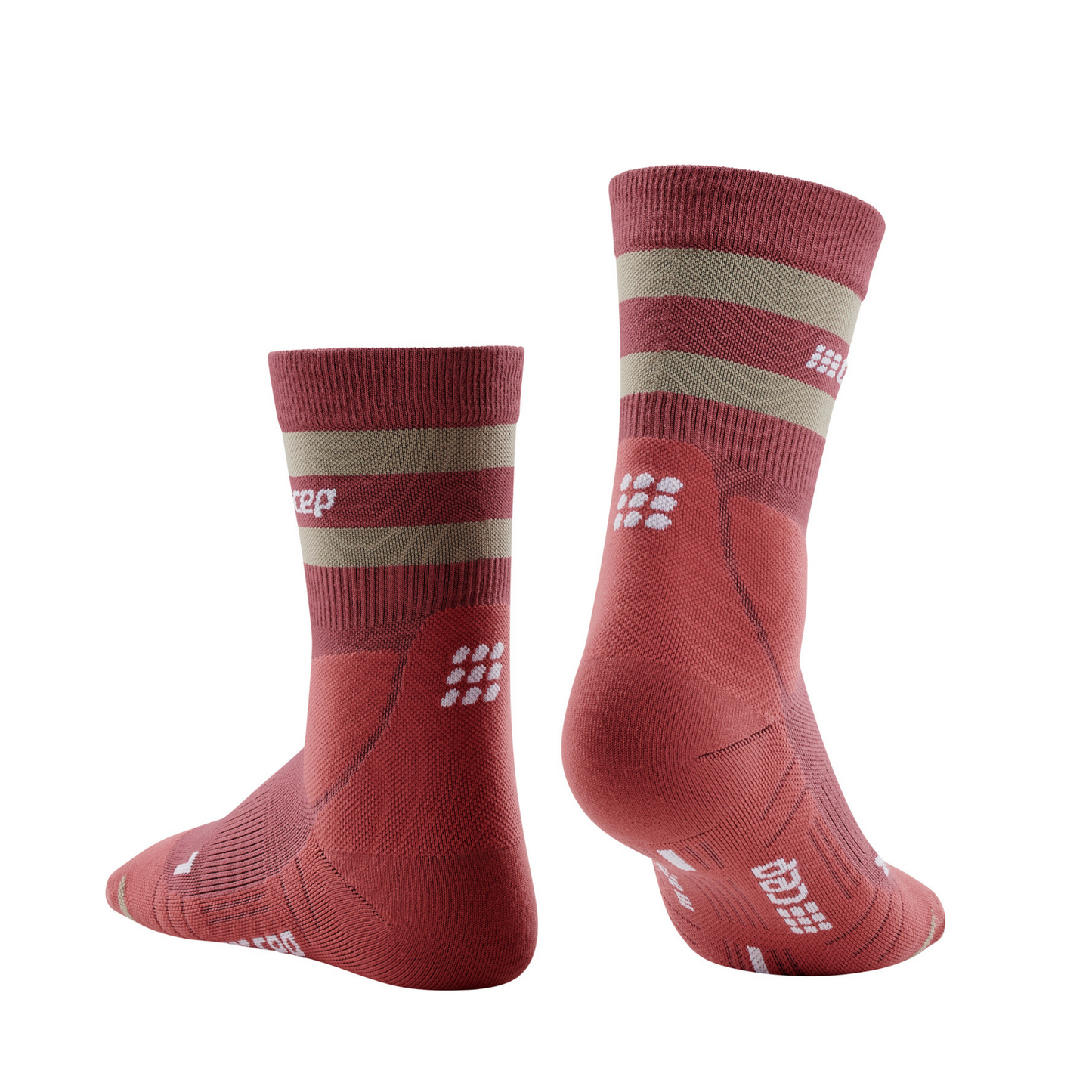 Hiking 80s Mid Cut Compression Socks for Women