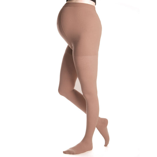 Duomed Advantage 15-20 mmHg Maternity Pantyhose, Beige