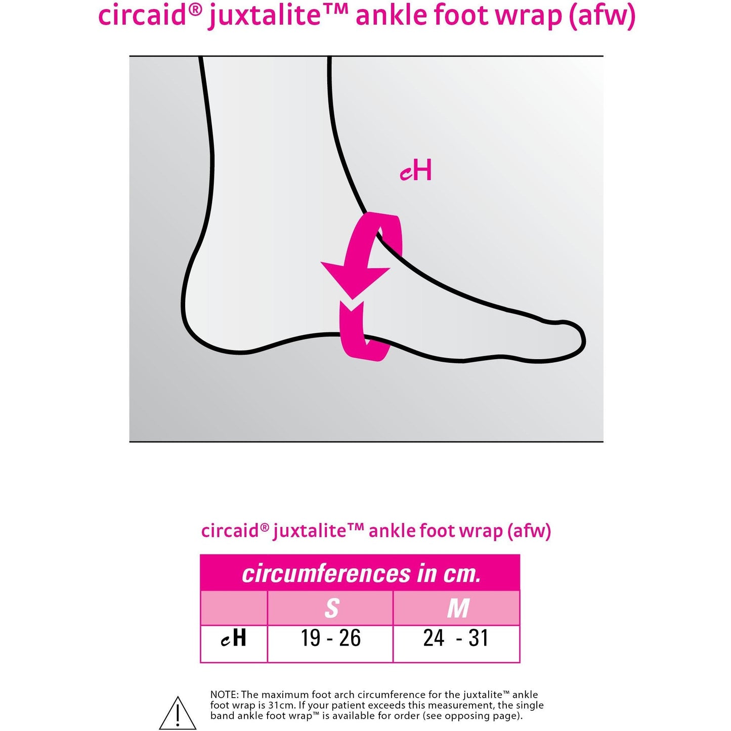 Circaid Juxtalite Ankle Foot Wrap