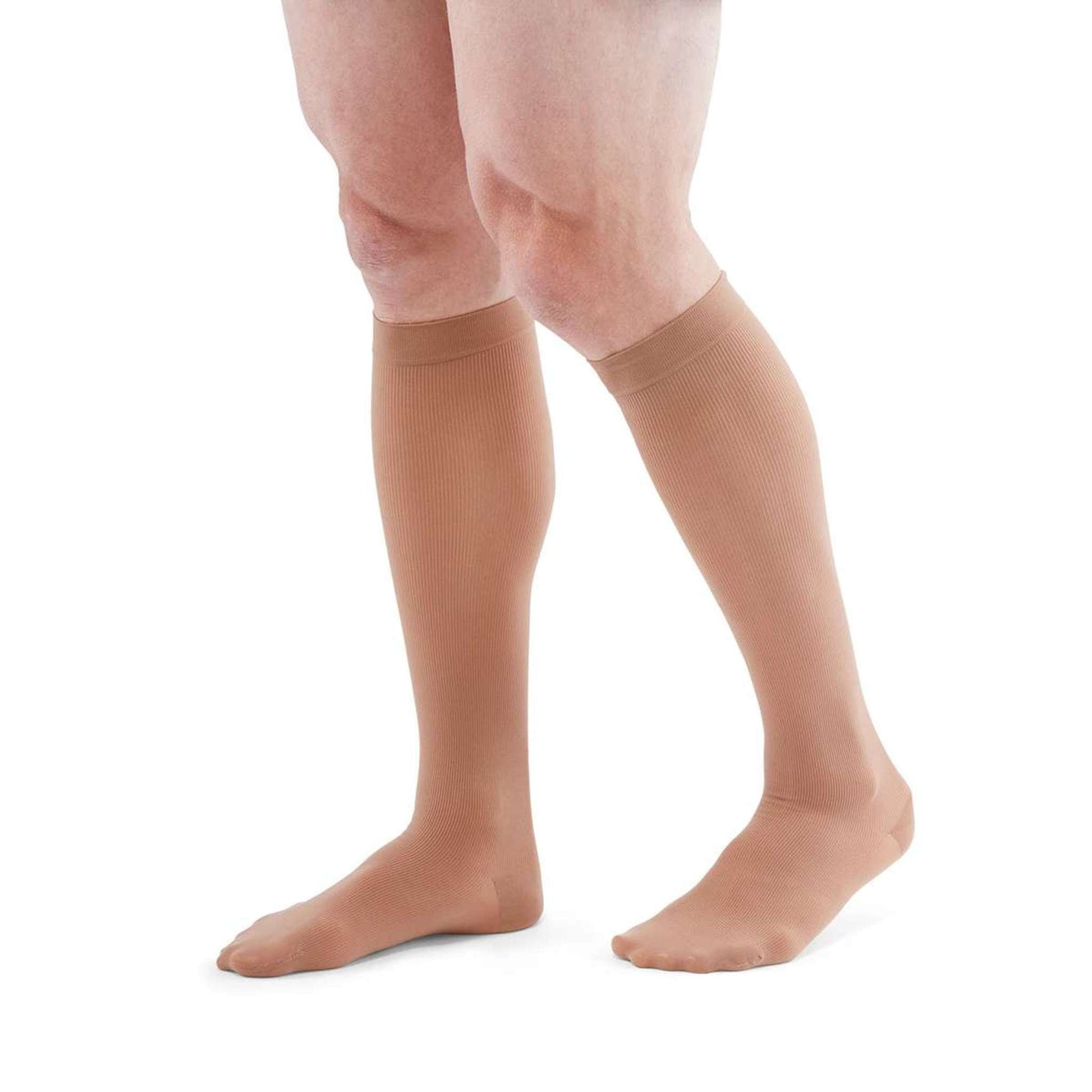 Duomed Patriot 15-20 mmHg Calf High, Tan