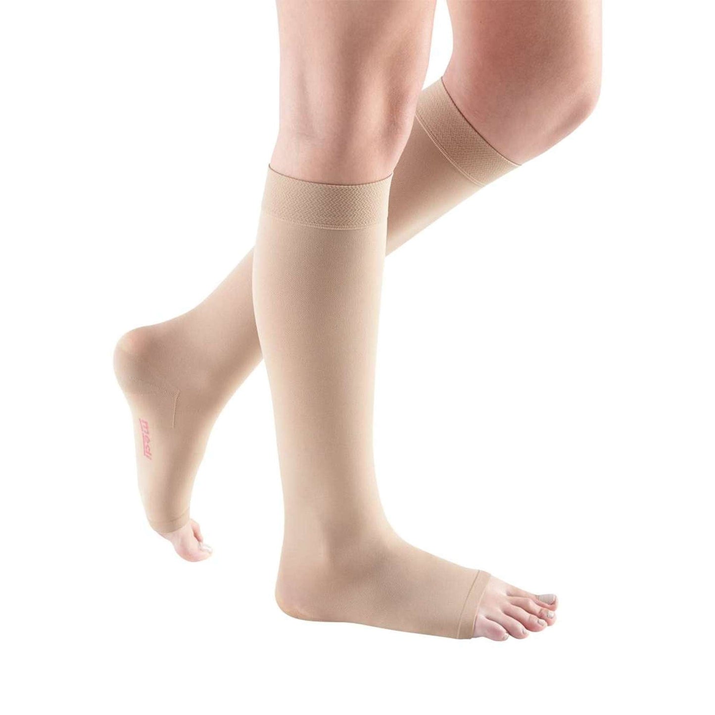 Mediven Comfort 15-20 mmHg Calf High, Open Toe, Sandstone