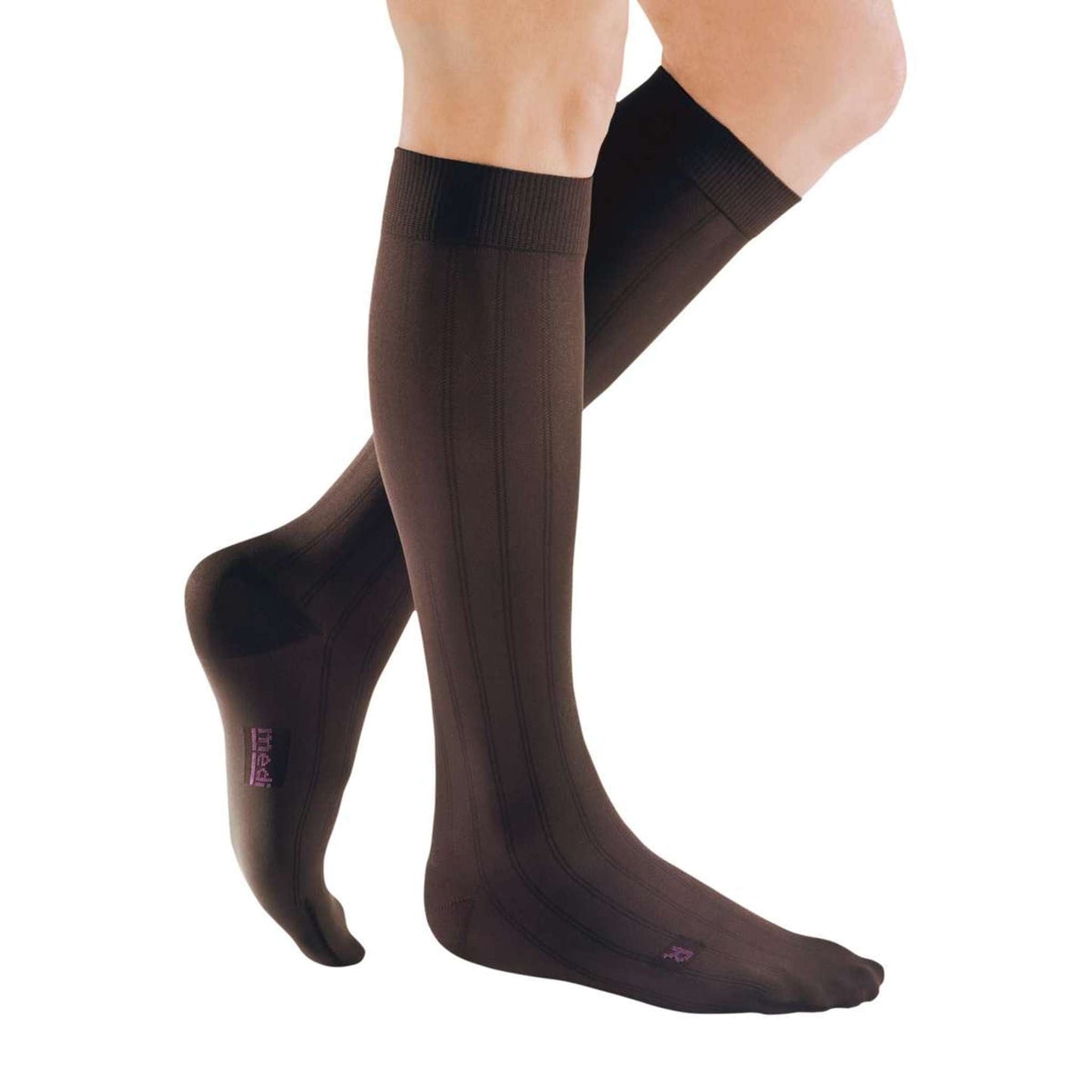 Mediven For Men Classic 15-20 mmHg Calf High, Brown