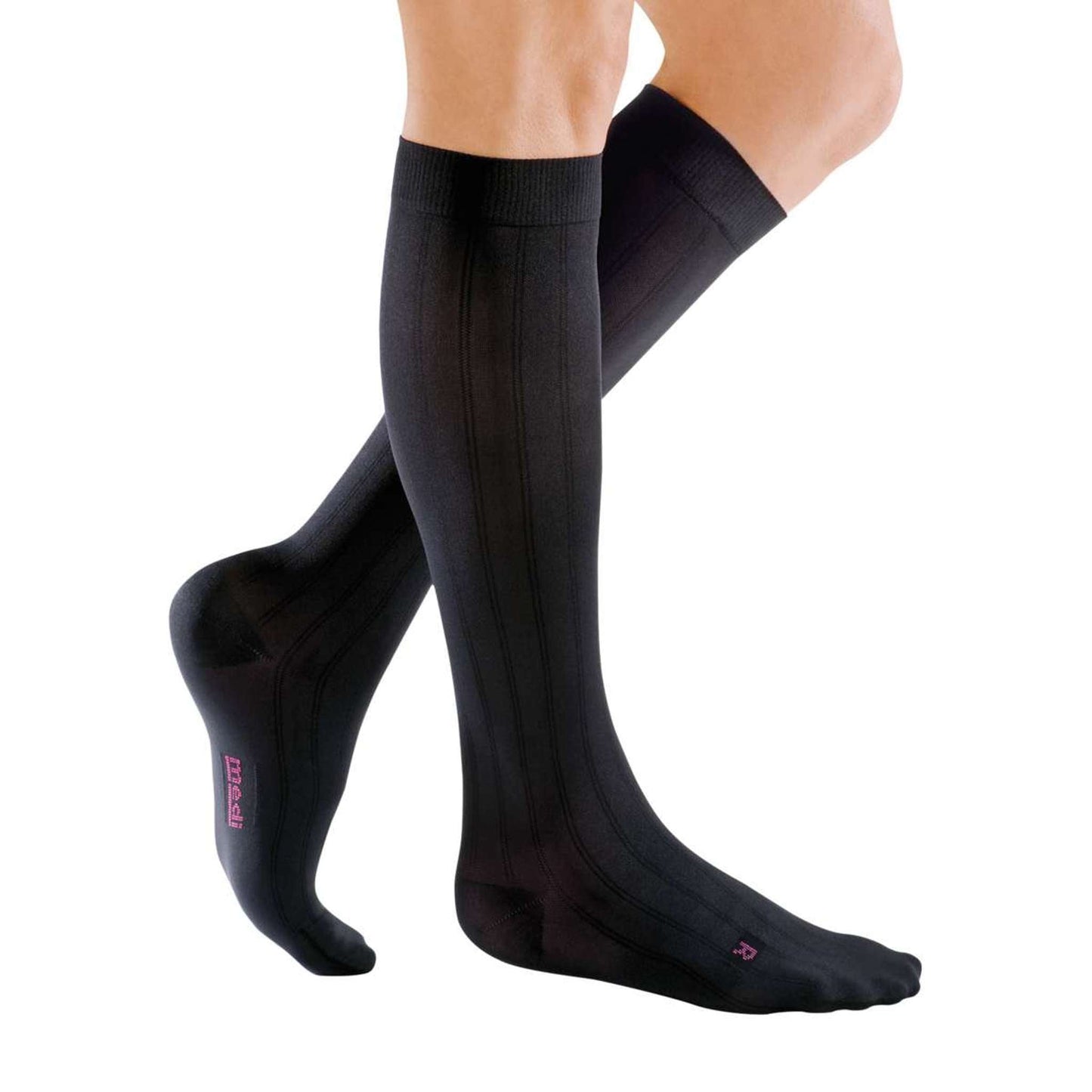 Mediven For Men Classic 20-30 mmHg Calf High, Extra Wide, Black