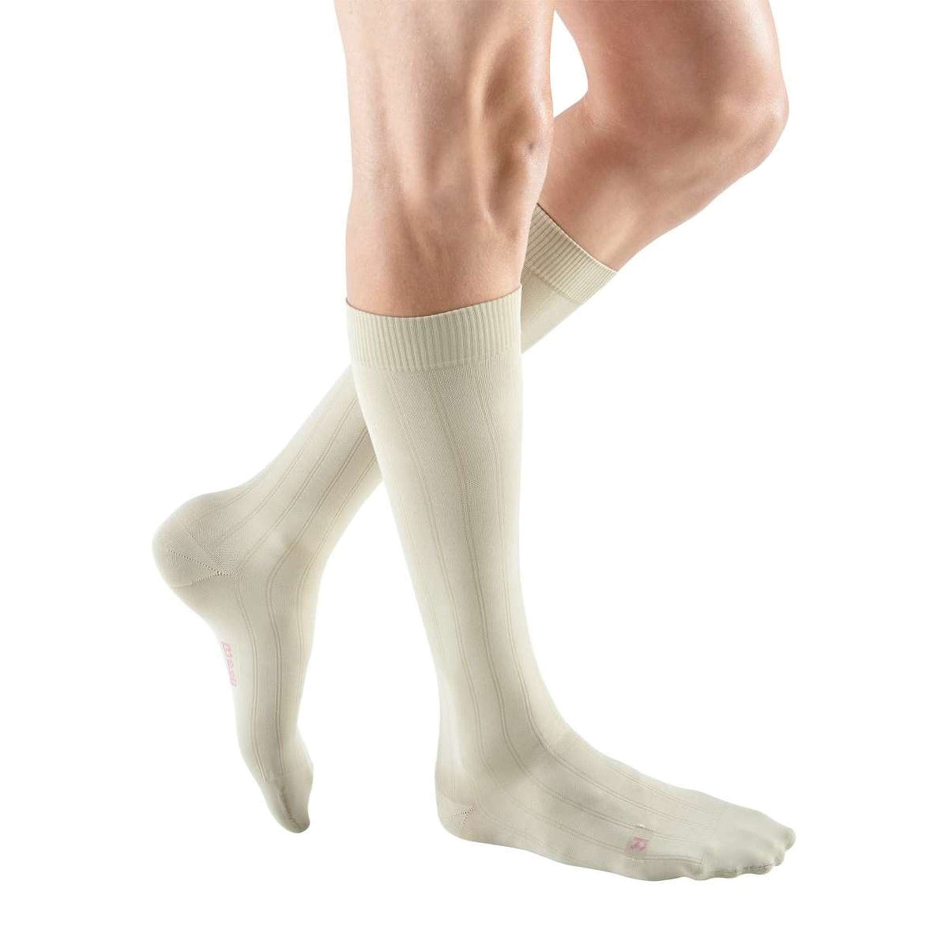 Mediven For Men Classic 30-40 mmHg Calf High, Extra Wide, Tan