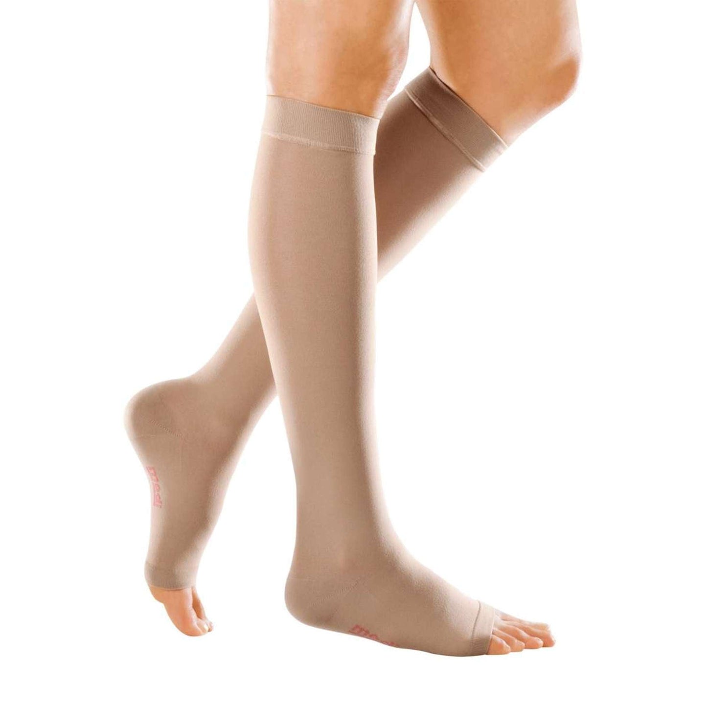 Mediven Forte 30-40 mmHg Calf High, Open Toe, Caramel