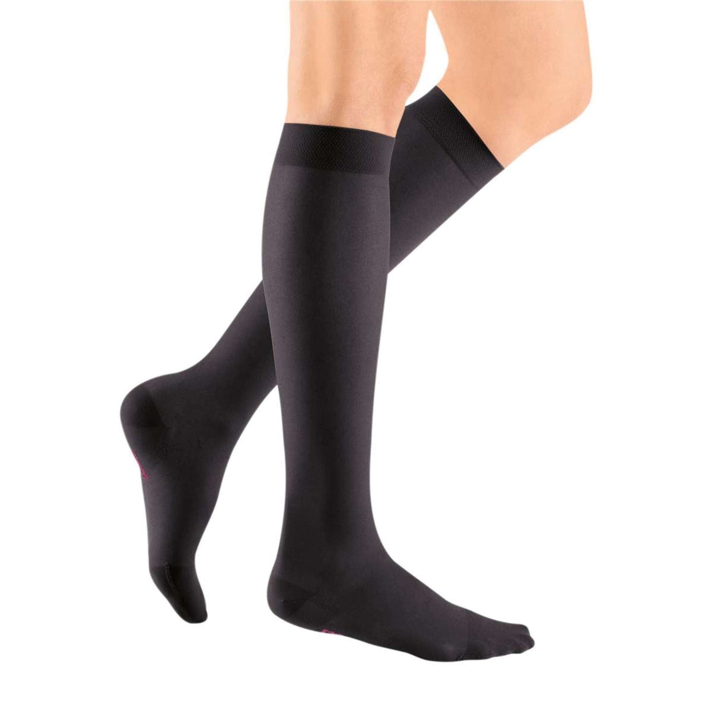 Mediven Sheer & Soft 15-20 mmHg Calf High, Ebony