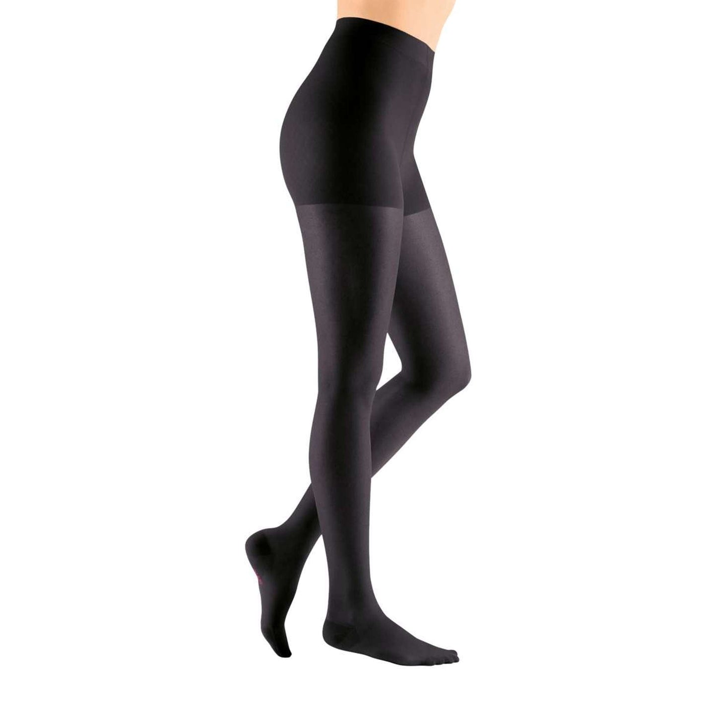 Mediven Sheer & Soft 15-20 mmHg Maternity Pantyhose, Ebony