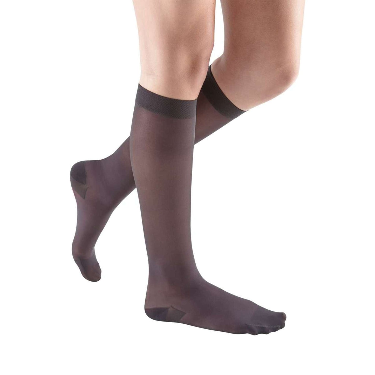 Mediven Sheer & Soft 30-40 mmHg Calf High, Charcoal