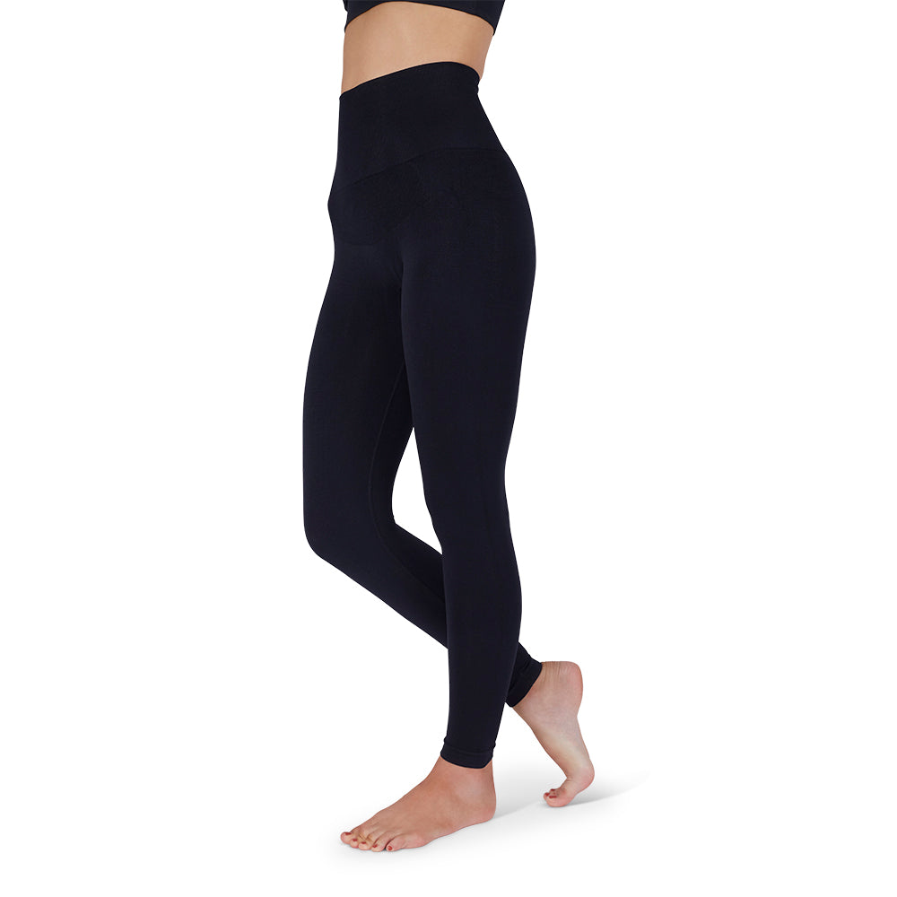 Mediven Comfort Sculpt 15-20 mmHg Leggings, Black, Side Alternate View