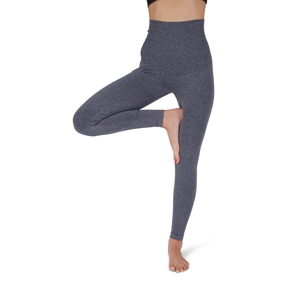 Mediven Comfort Sculpt 15-20 mmHg Leggings, Grey, Front View